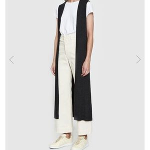 Stelen Grey Sleeveless Duster Sweater